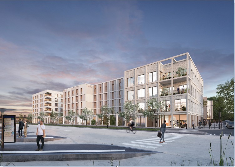 VINCI Immobilier pose la première pierre du programme mixte «pôle gare» à Maubeuge