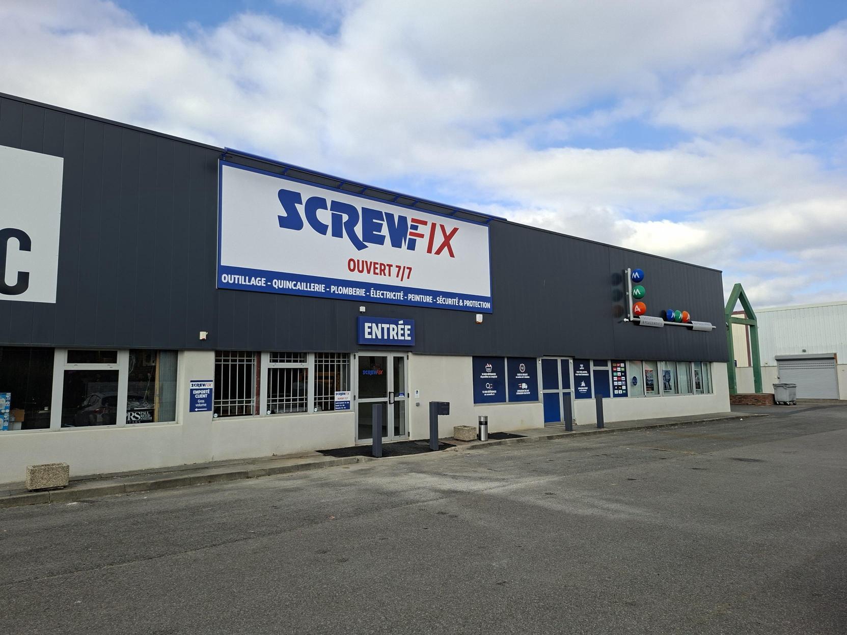 Screwfix ouvre un nouveau comptoir à Saint-Maximin 