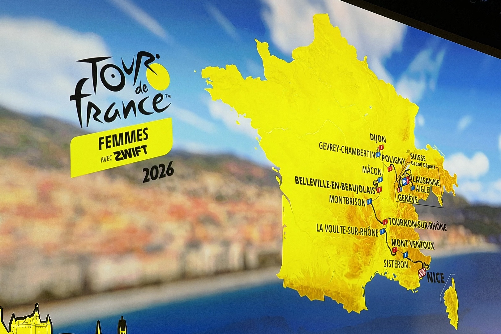 Mâcon accueillera le Tour de France Femmes 2026
