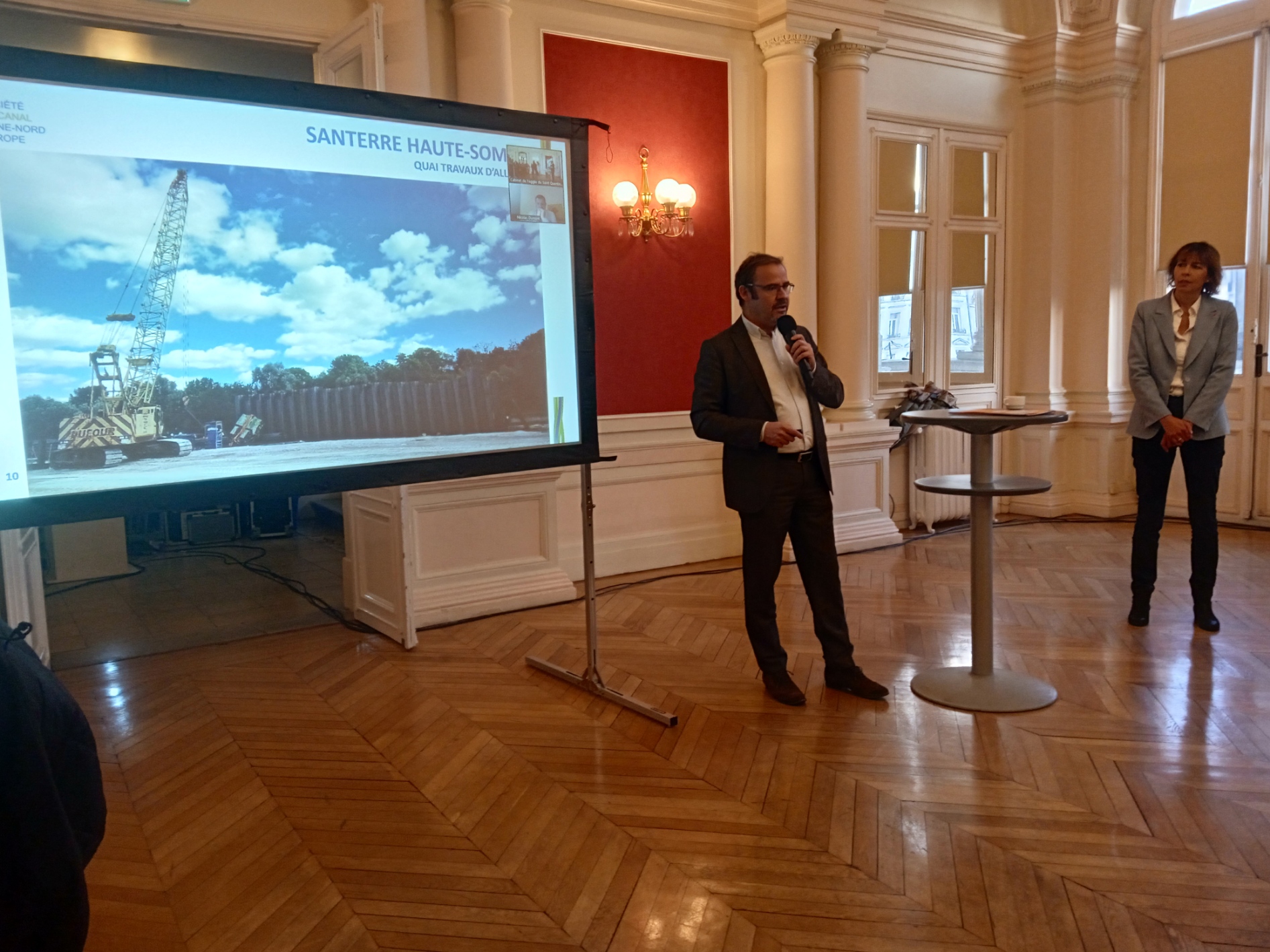 Les professionnels de l'hébergement du Saint-Quentinois mobilisés pour le chantier du Canal Seine-Nord-Europe