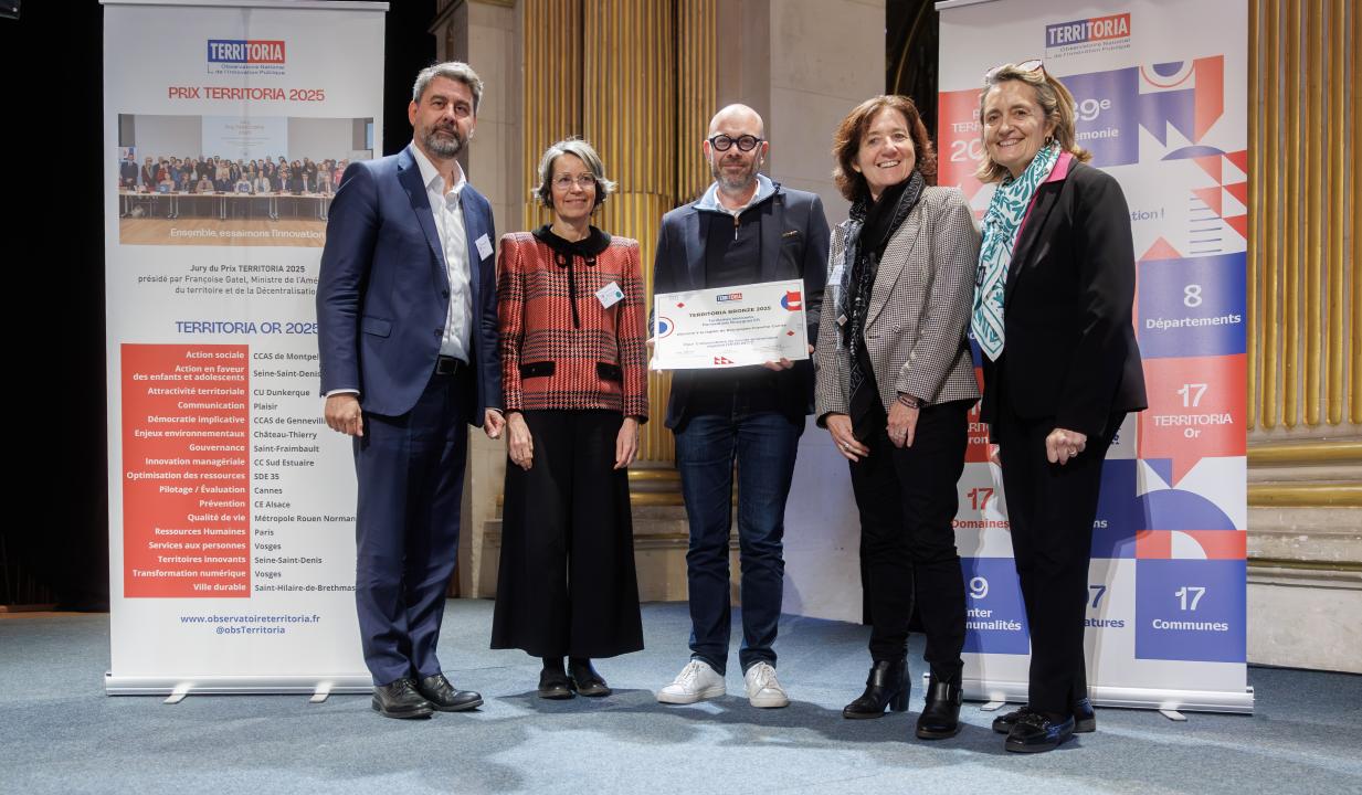 Prix Territoria 2025 : la Région BFC triplement récompensée