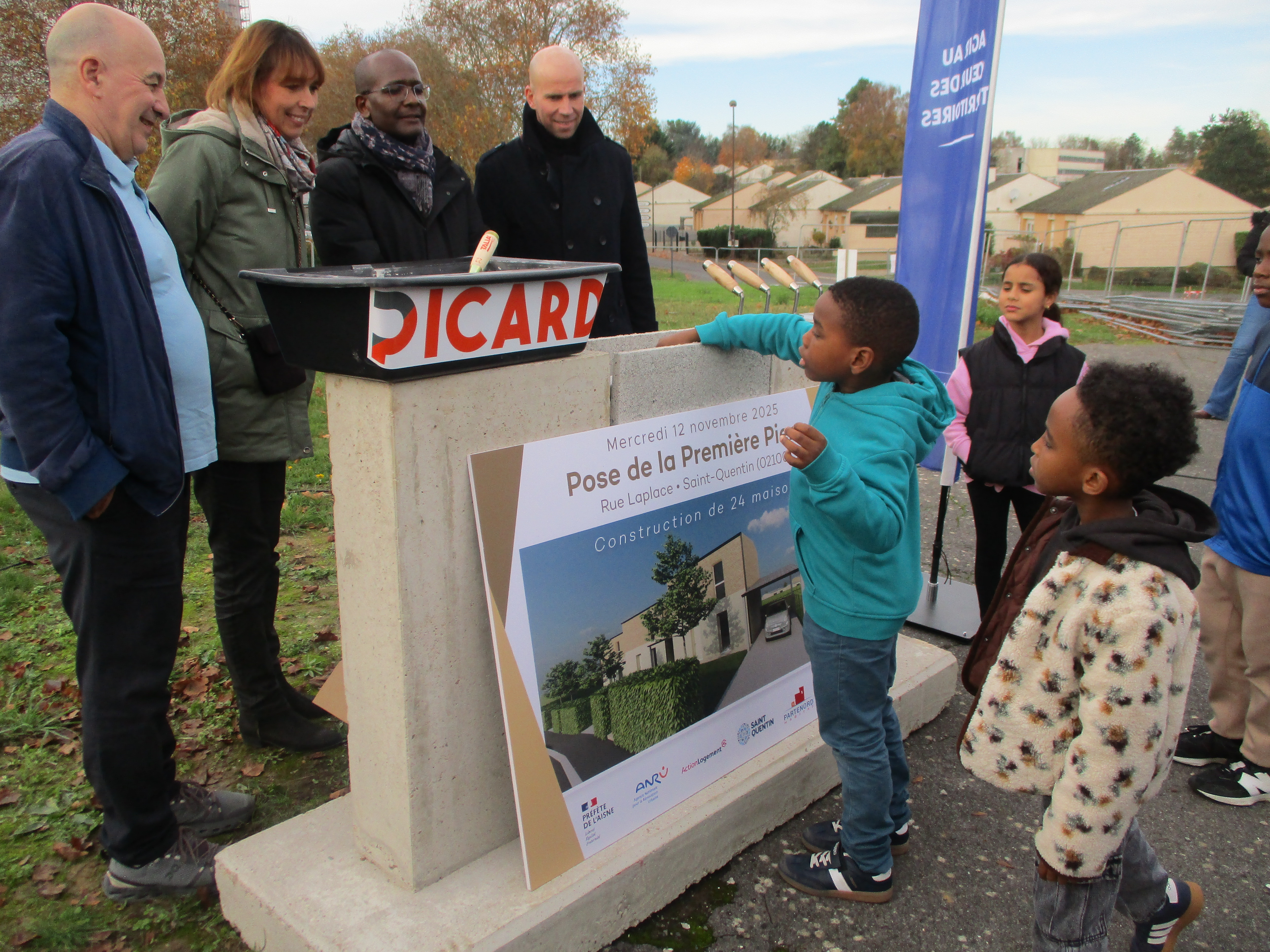 Saint-Quentin : 24 maisons individuelles en construction au quartier Europe
