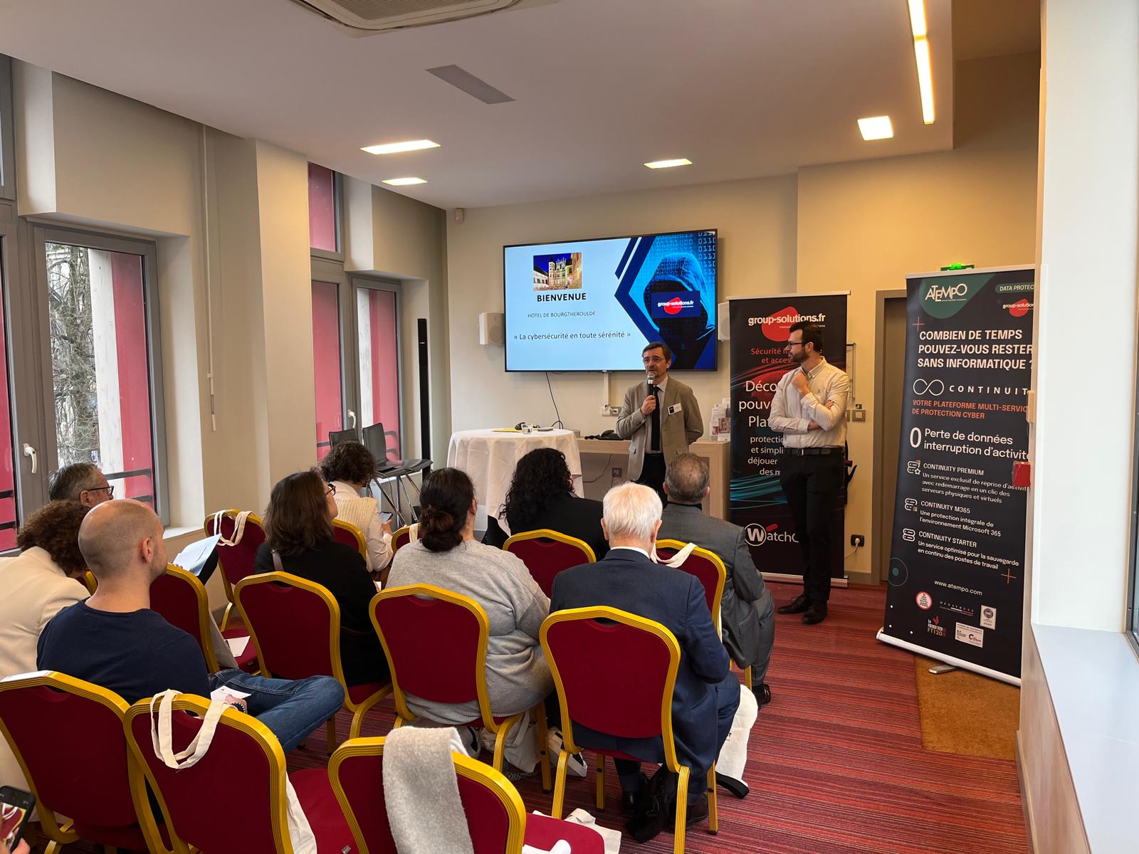 À Rouen, Group Solutions sensibilise aux enjeux de cybersécurité