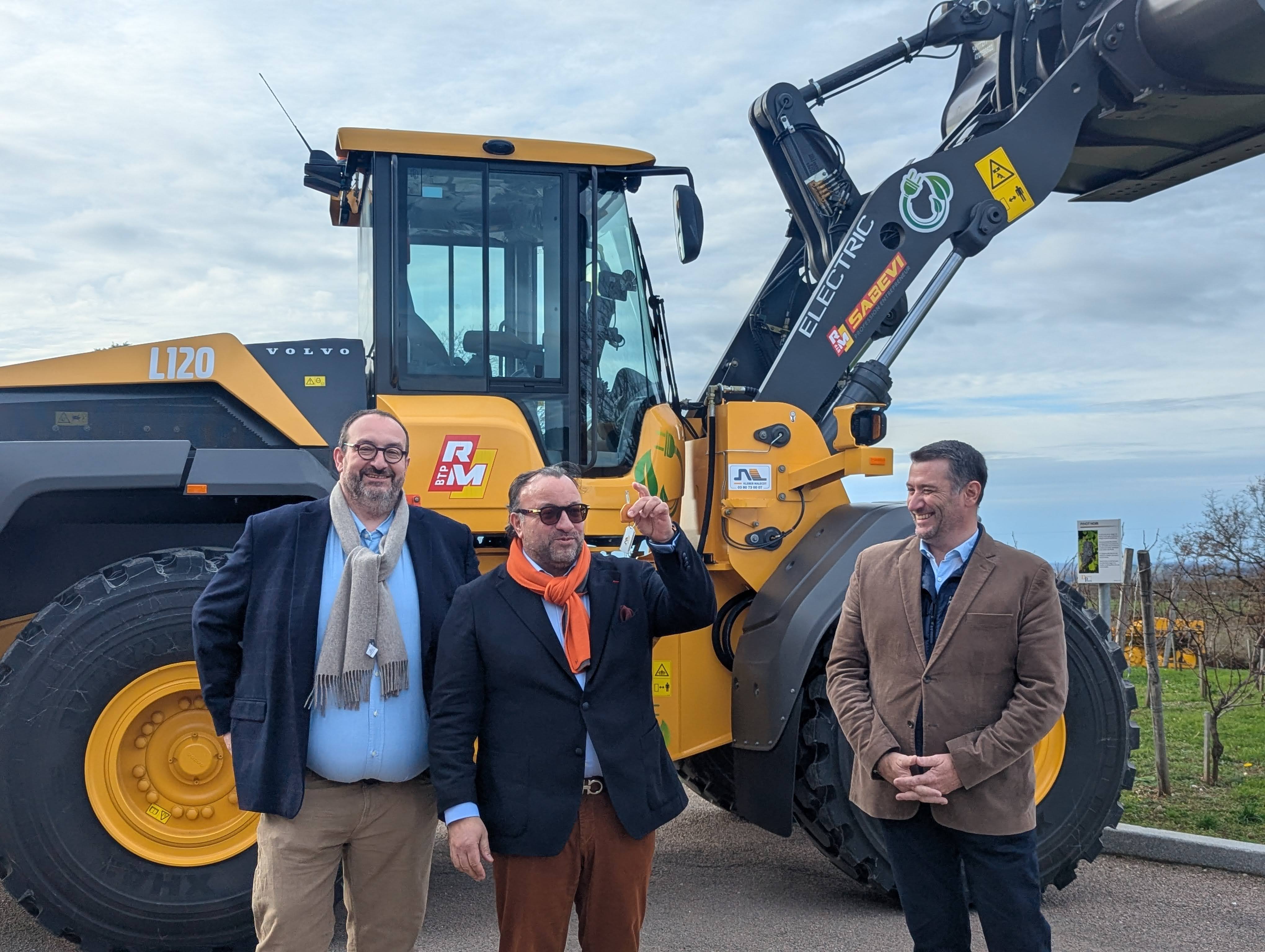 Le groupe Roger Martin opte pour les engins électriques