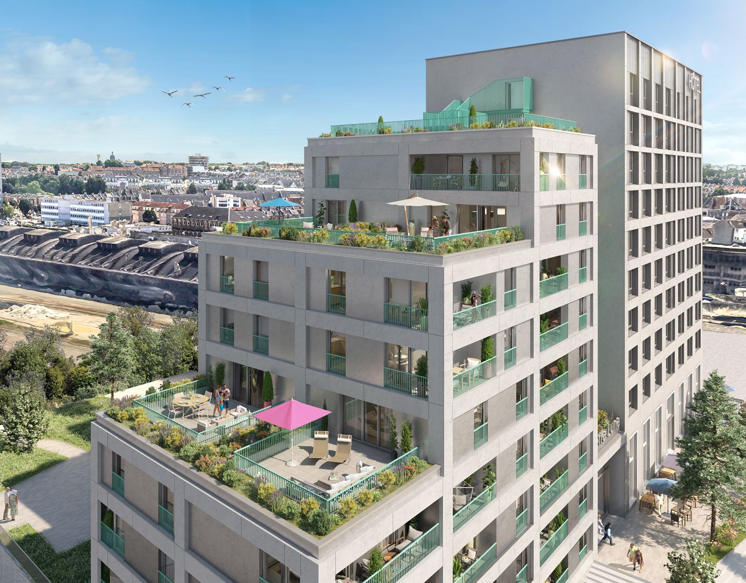 Terra Luna érigée au cœur du quartier Gare-la-Vallée à Amiens