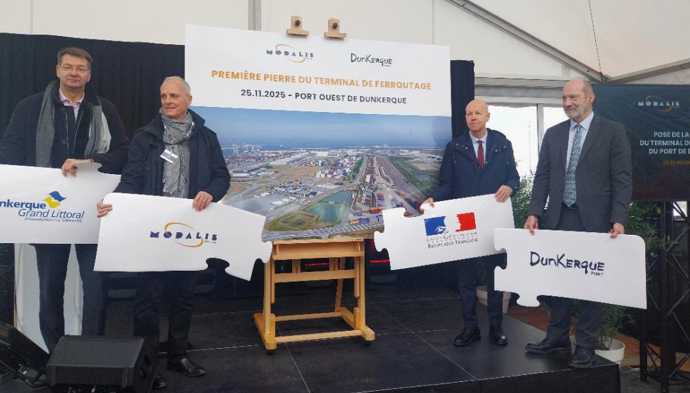 Dunkerque : le Port se dote d’un terminal de ferroutage