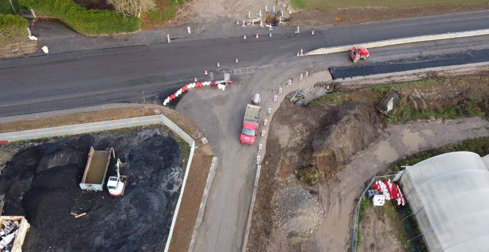 Francilly-Selency : les travaux sur la RD1029 touchent à leur fin