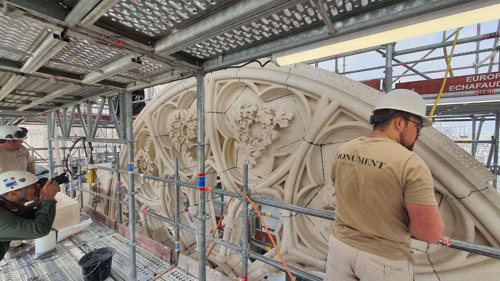 Déville-lès-Rouen : Monument Lanfry au cœur de la restauration de Notre-Dame de Paris