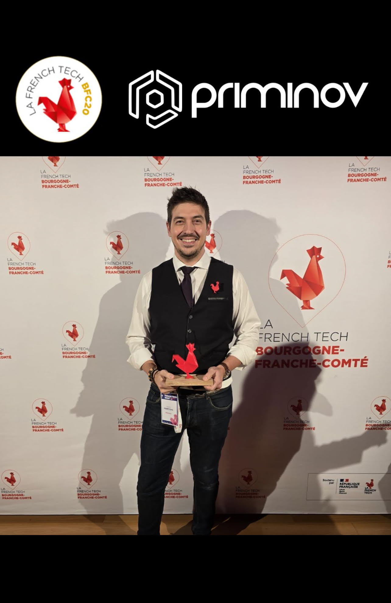 Priminov lauréate du French Tech BFC20 2025
