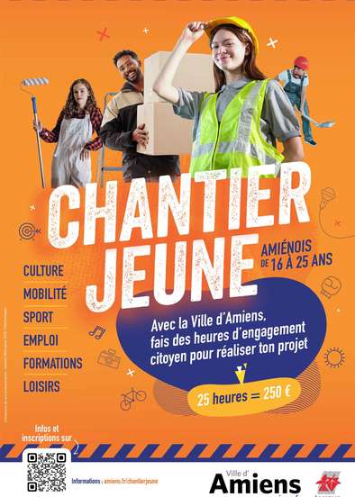 Amiens lance le programme «Chantier jeune»