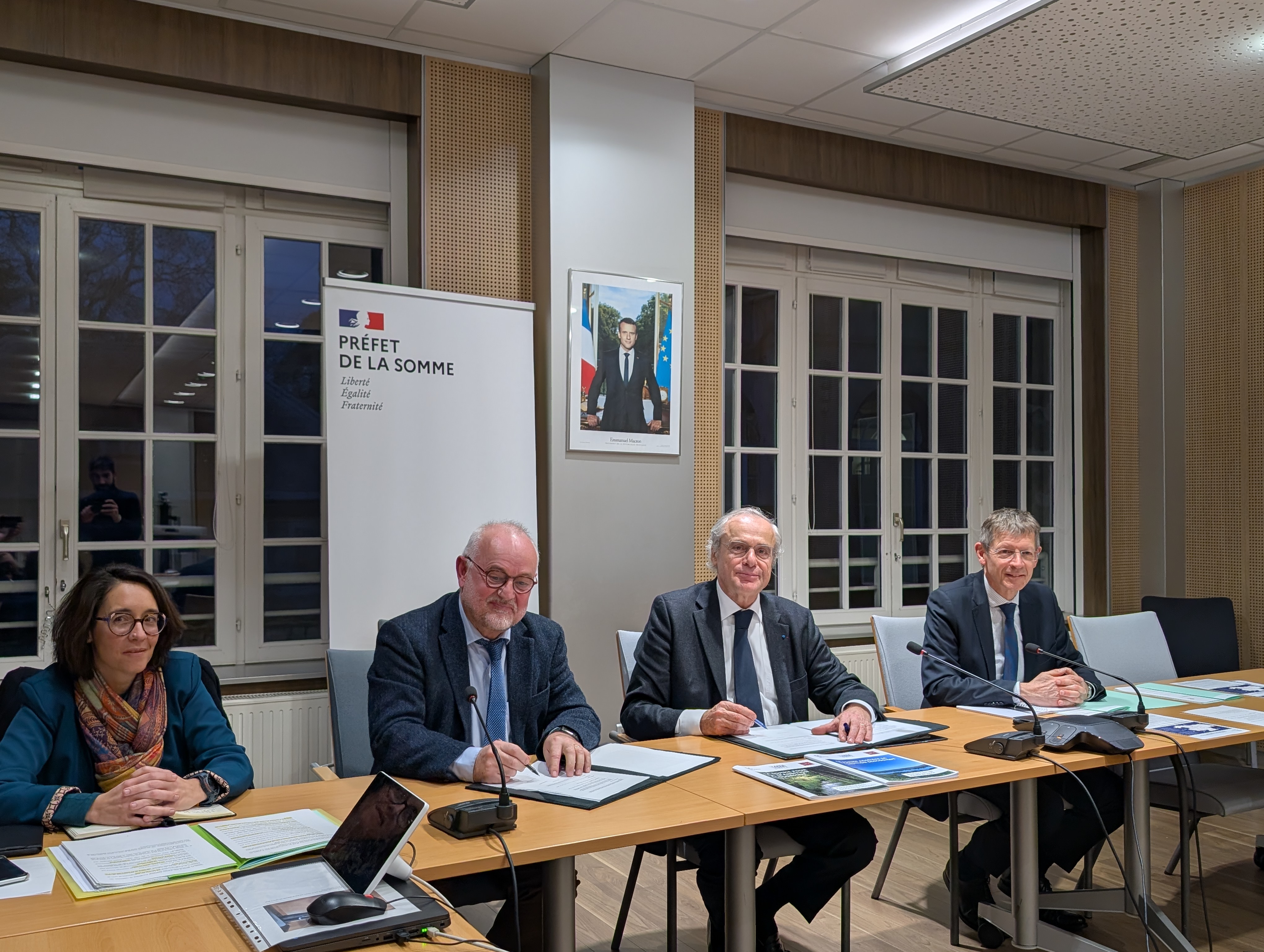 Dans la Somme, État et collectivités poursuivent la transition environnementale