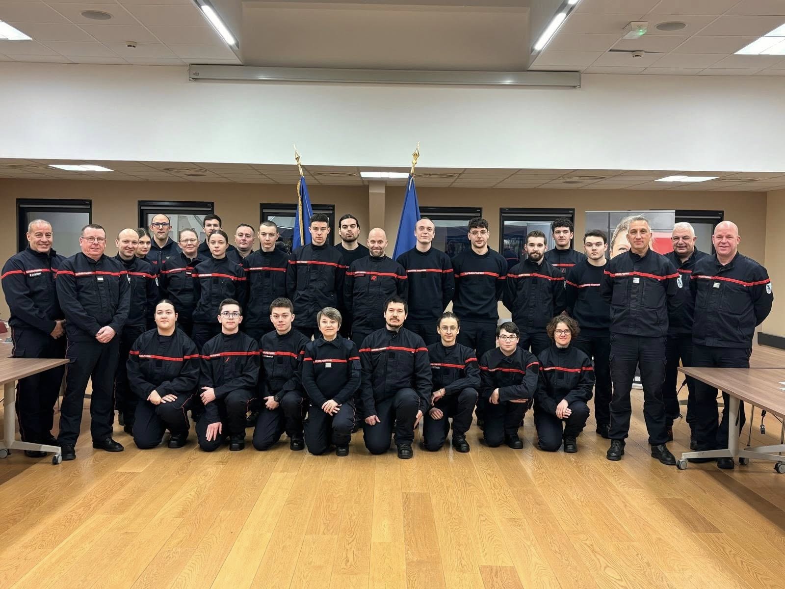 De nouveaux sapeurs-pompiers volontaires au SDIS 02