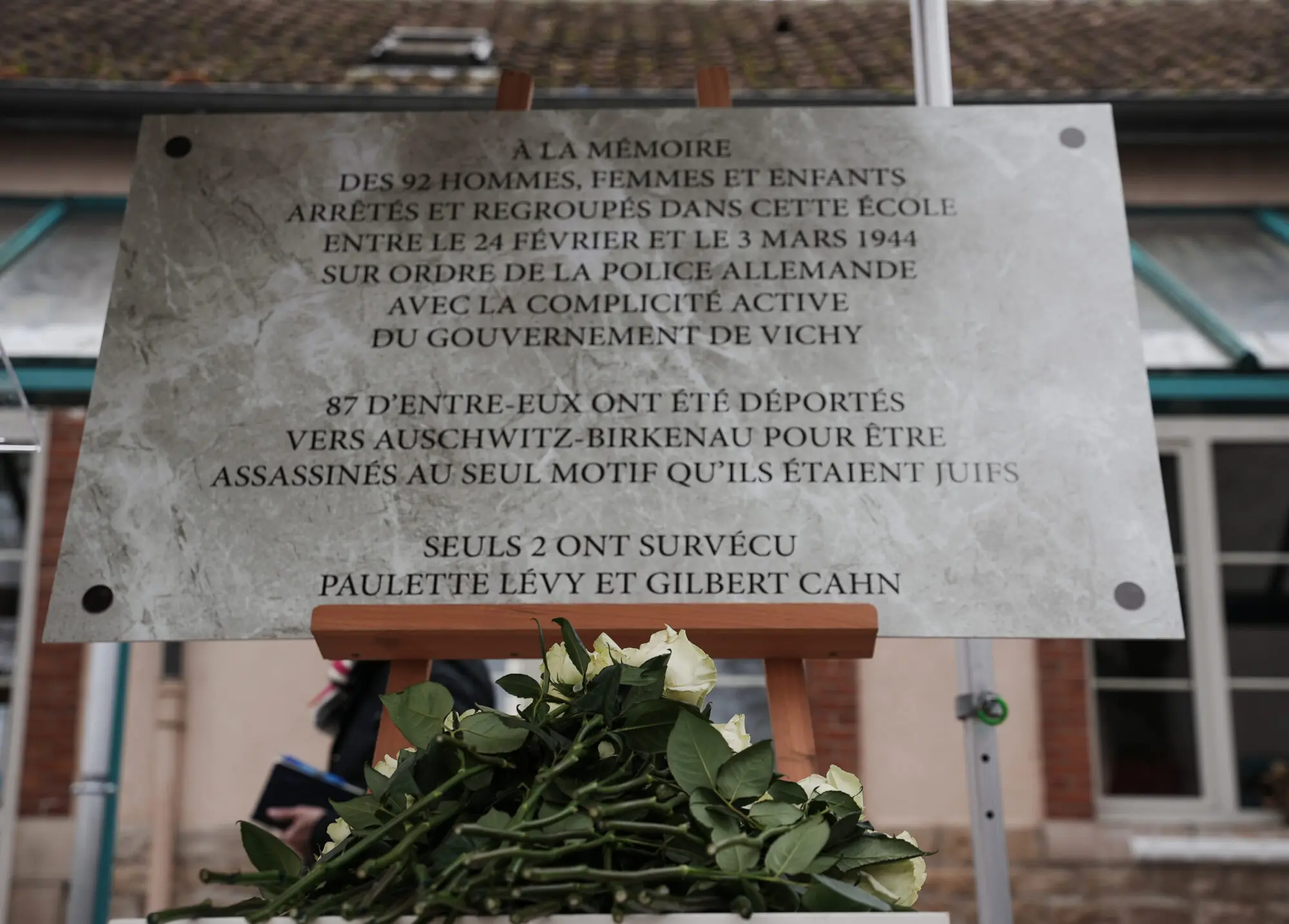 Côte-d’Or : commémoration à l’école Paulette Lévy pour honorer les victimes de la Shoah