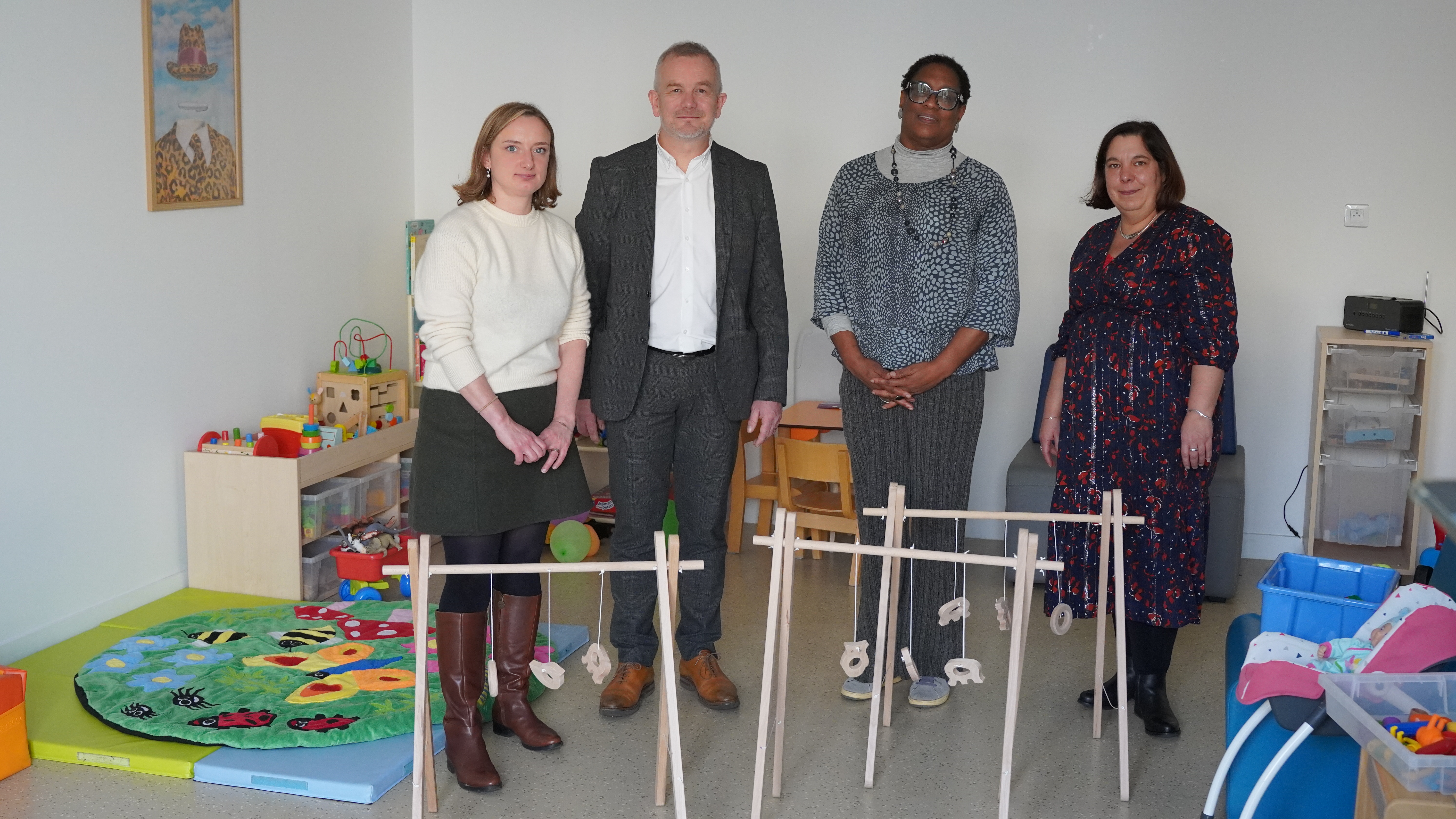 Laxou: des artisans de la SCAB Meurthe-et-Moselle au service de l’éveil des tout-petits