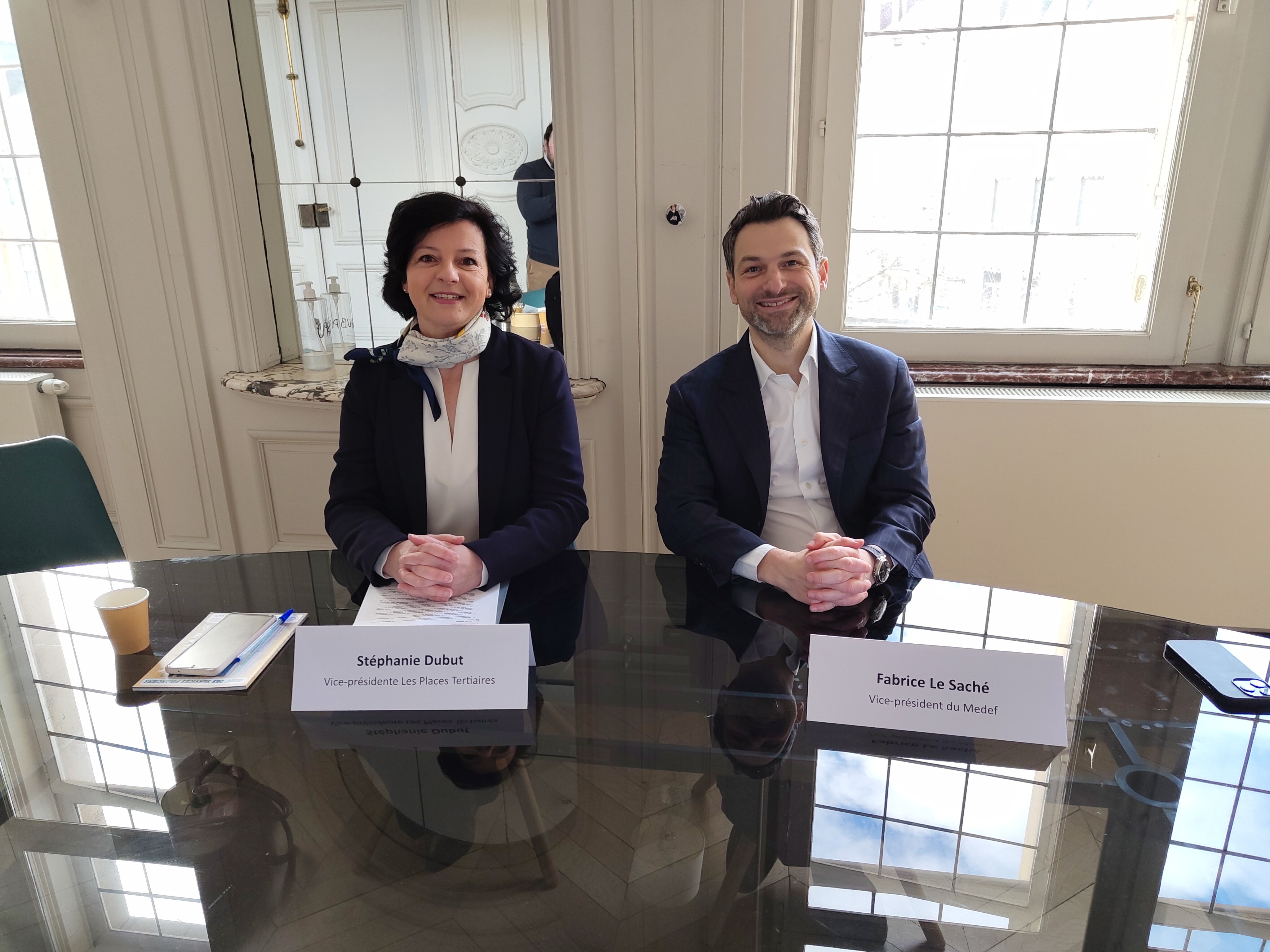 Lille : un vice-président du Medef au déjeuner des Places tertiaires