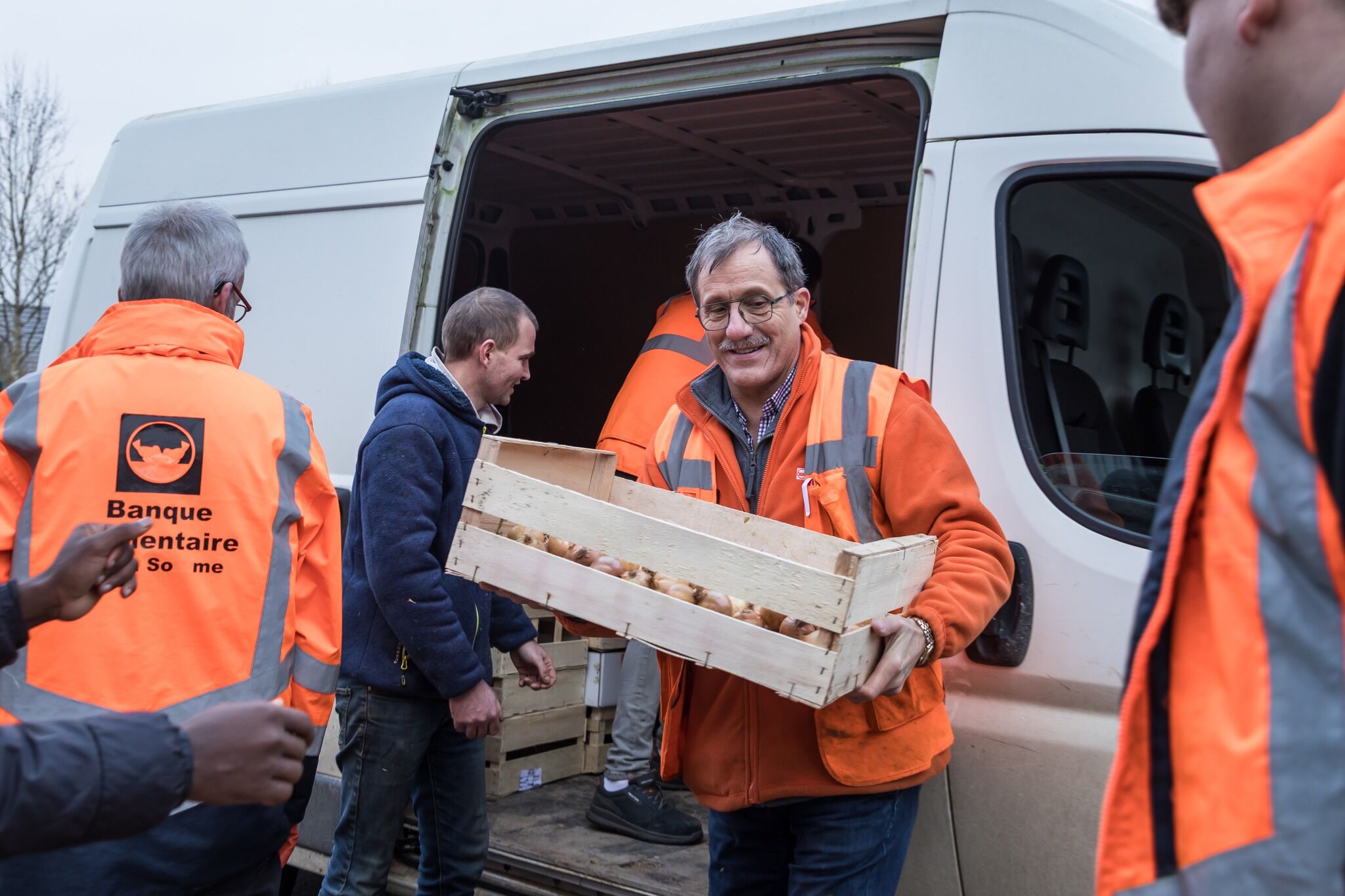 Le Département de la Somme distribue des paniers aux jeunes et étudiants précaires
