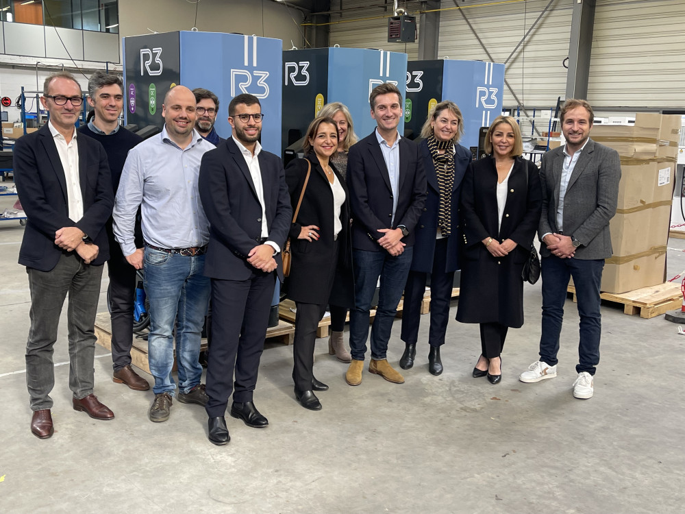 Visite du groupe DBT, à Brebières, près de Douai