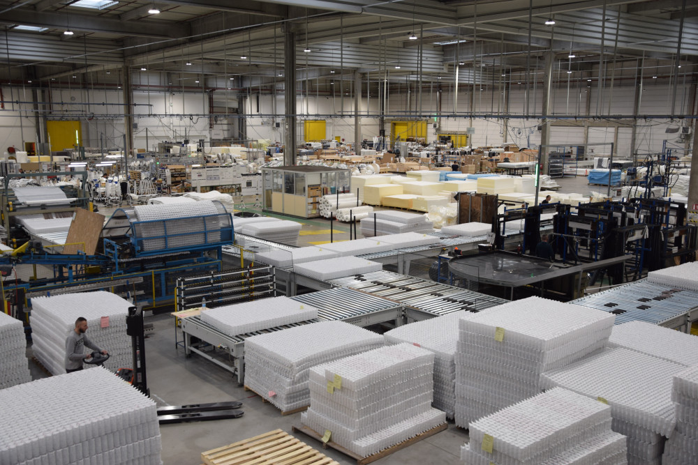 Nord Bedding, site dédié à la fabrication des produits Simmons©