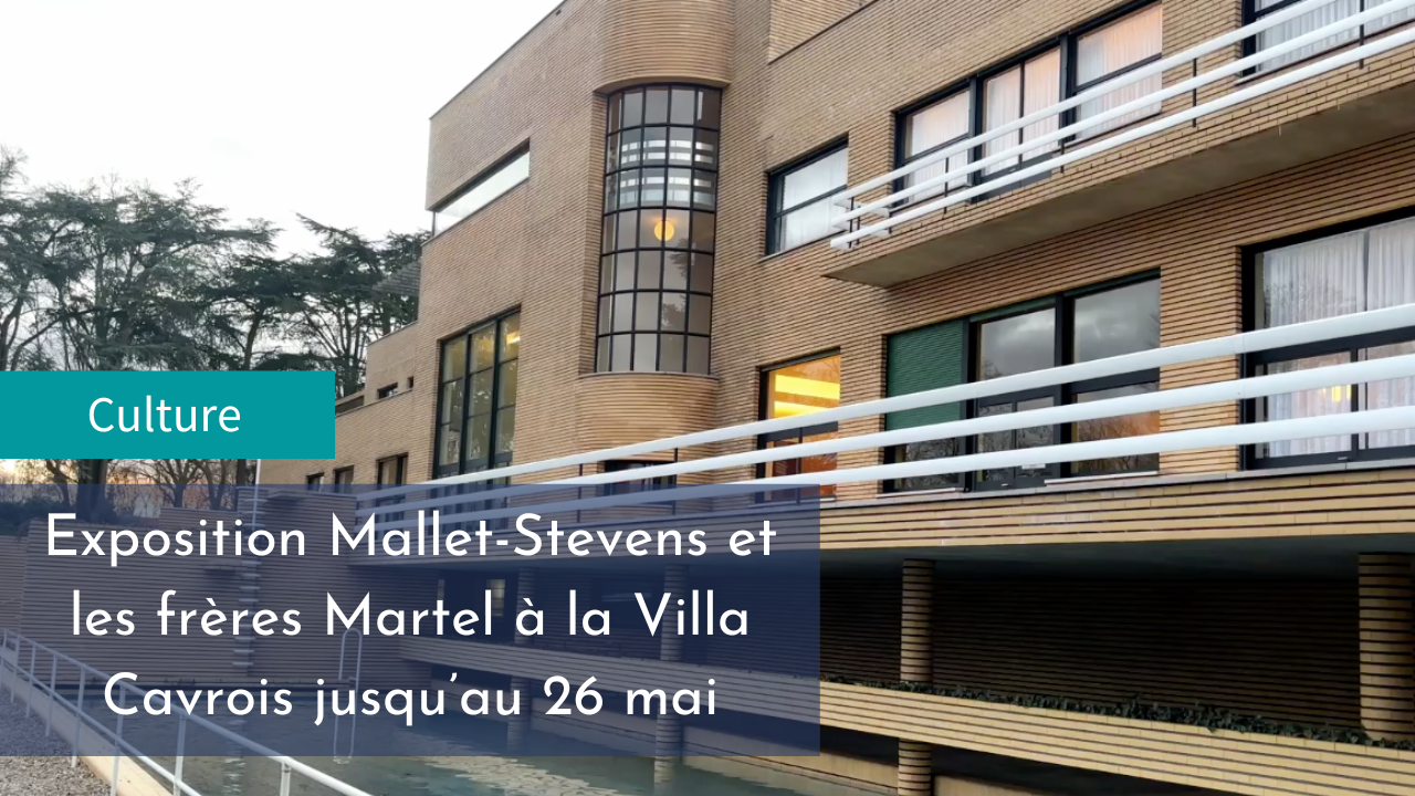 Exposition Robert Mallet-Stevens - Jan & Joël Martel à la villa Cavrois jusqu'au 26 mai