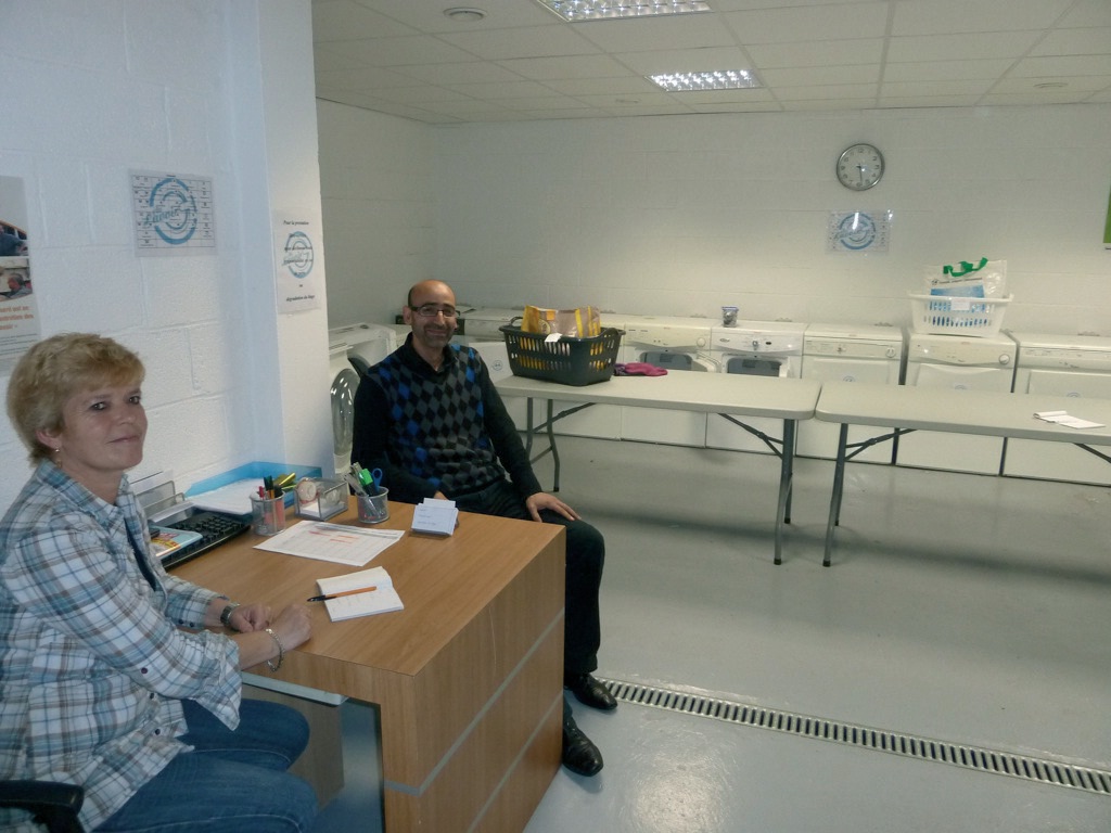 Au lavoir, un nouveau concept delaverie au service d’un quartier