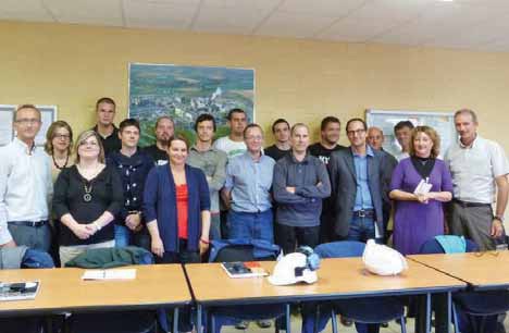 Neuf apprentis profitent d’une nouvelle formation en Picardie
