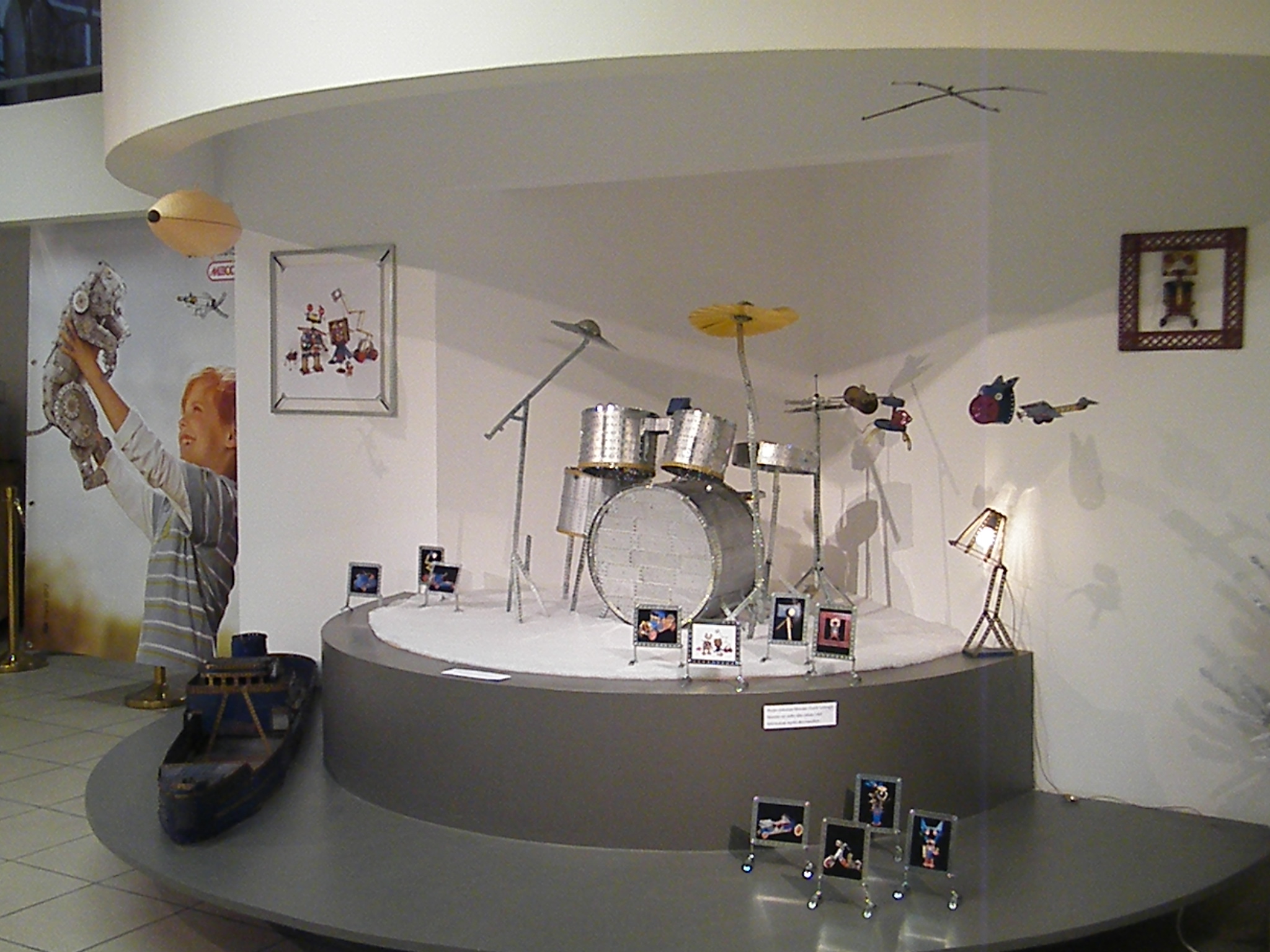 Le musée Meccano présente ses premières pièces