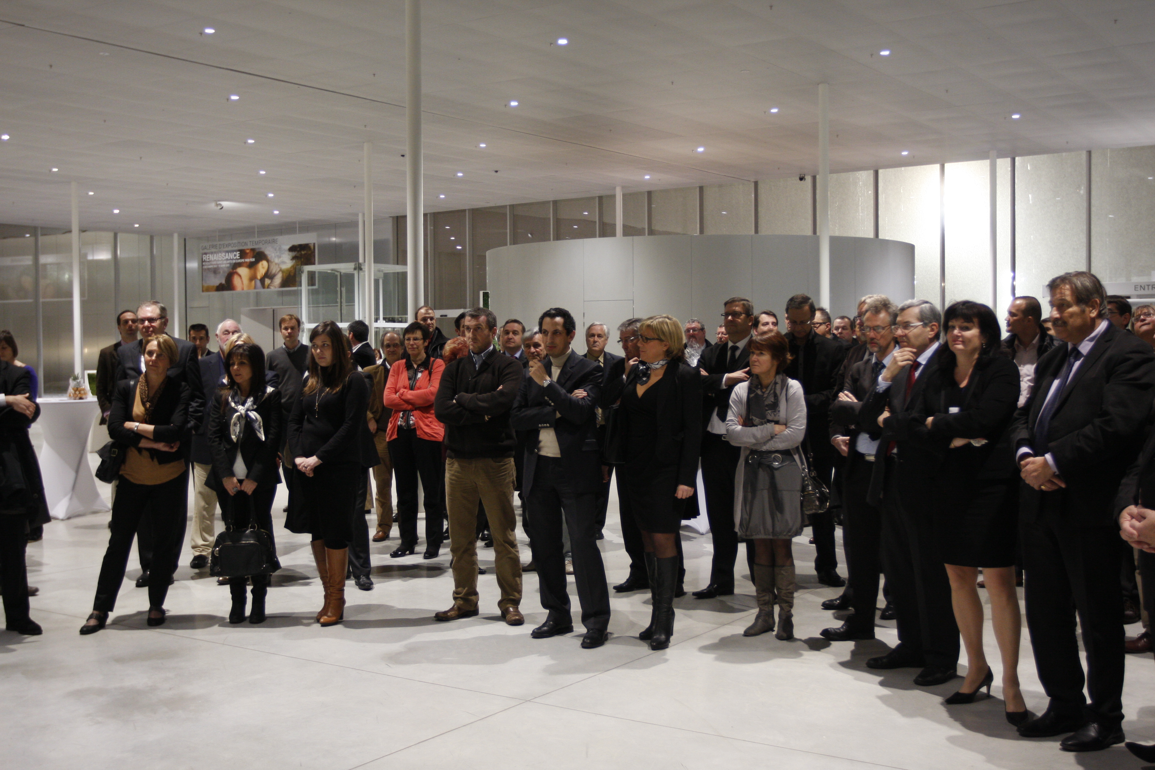 Le Louvre-Lens pour des vœux au monde économique