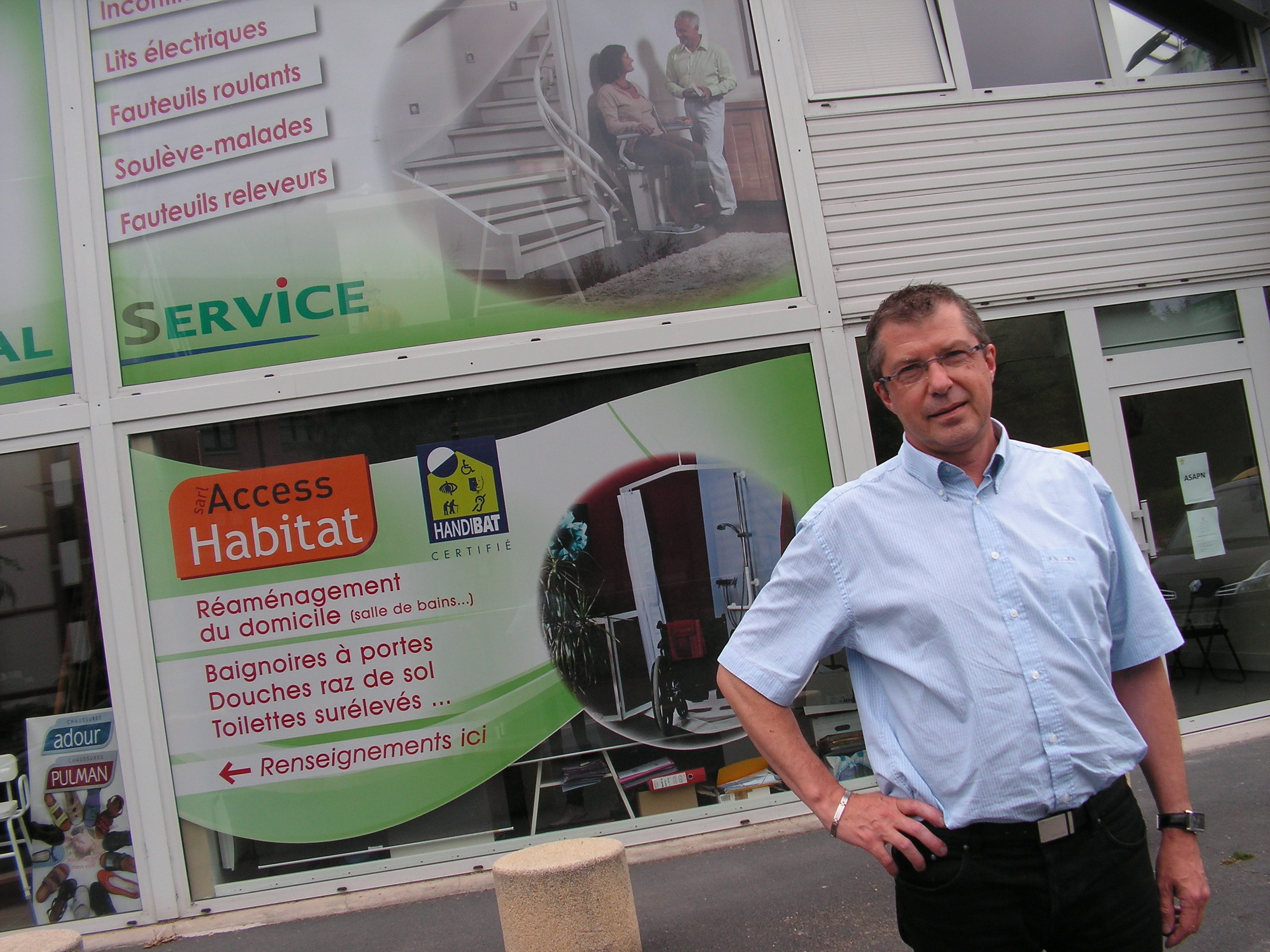 Son gérant a obtenu la marque «Handibat»