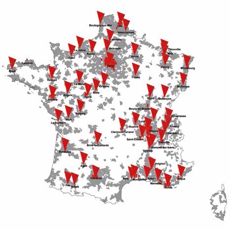 La 4G et la fibre optique de SFR bientôt en Picardie