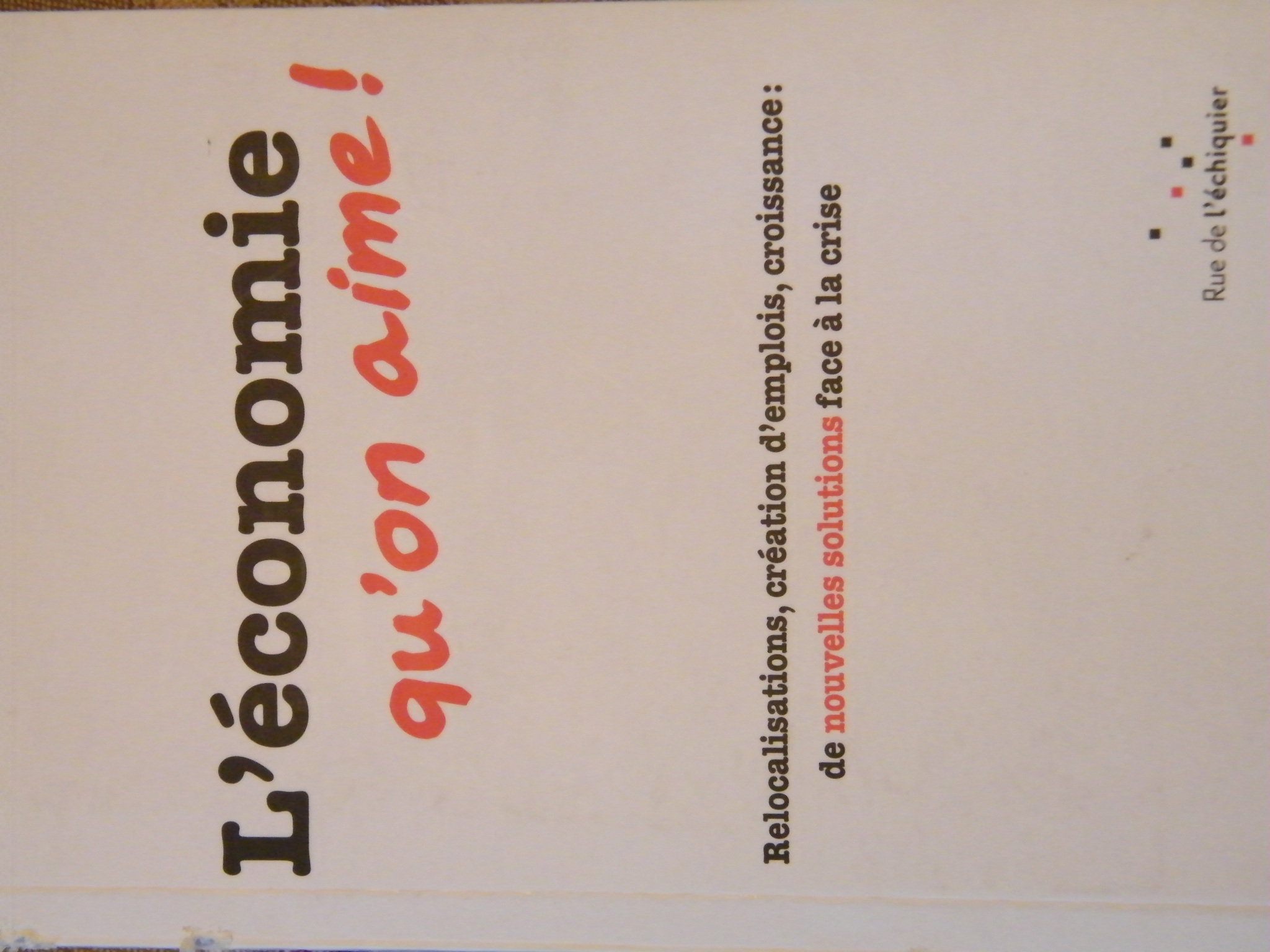 Une révolution nécessaire ?