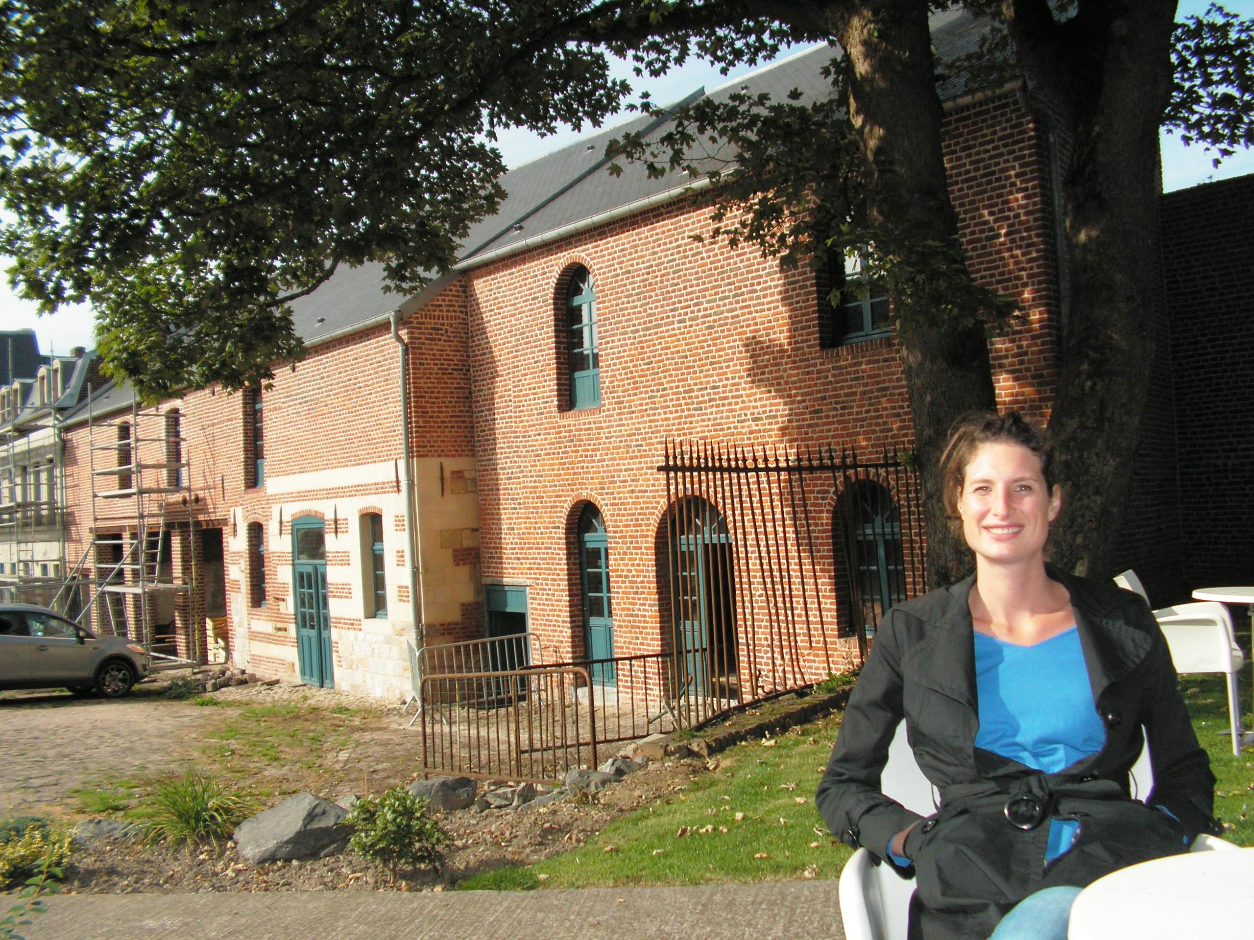 Les travaux côté cour intérieure avancent