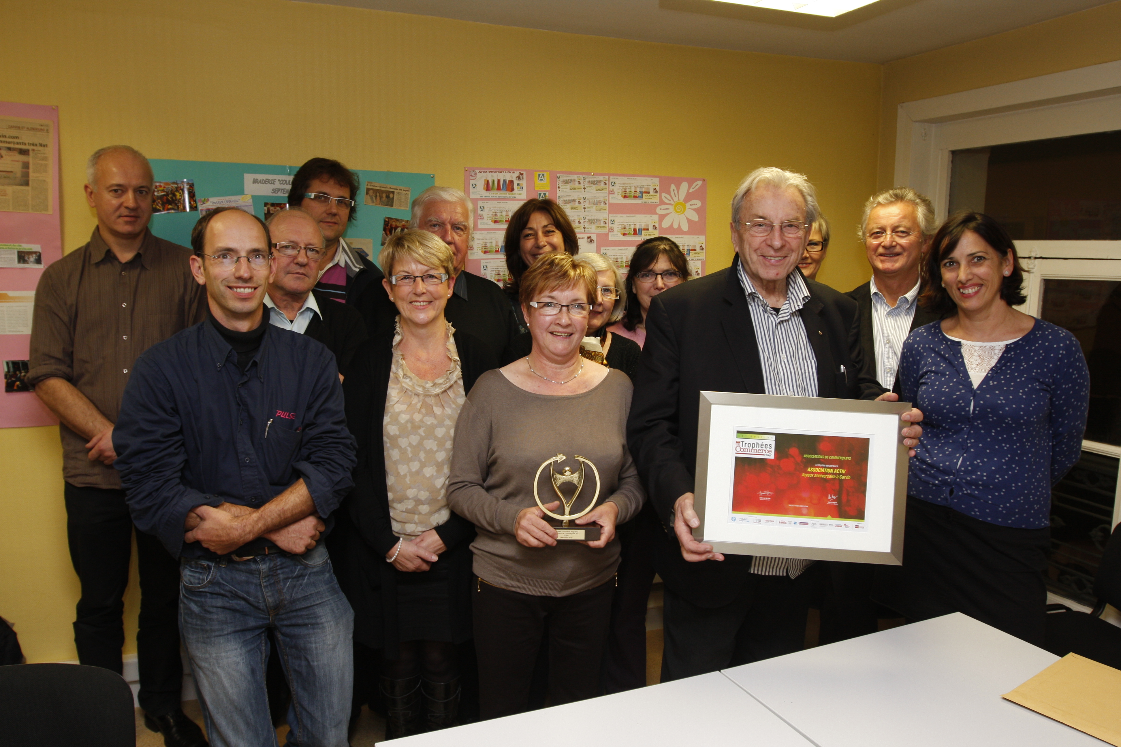 L’association des commerçants carvinois remporte un prix national