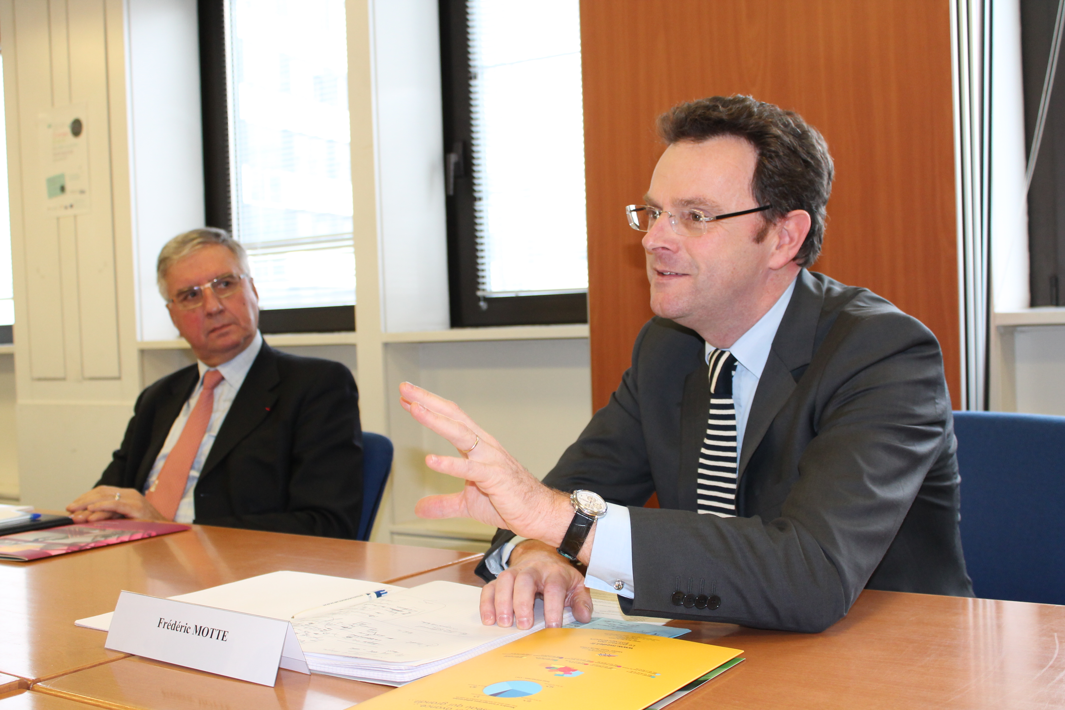 Frédéric Motte succède à Jean-Pierre Guillon