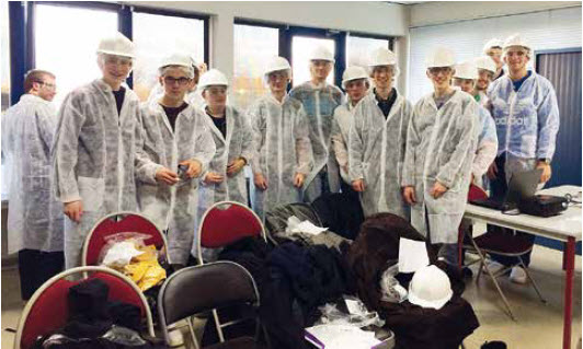 De futurs ingénieurs chez Ajinomoto, géant mondial de l’aspartame