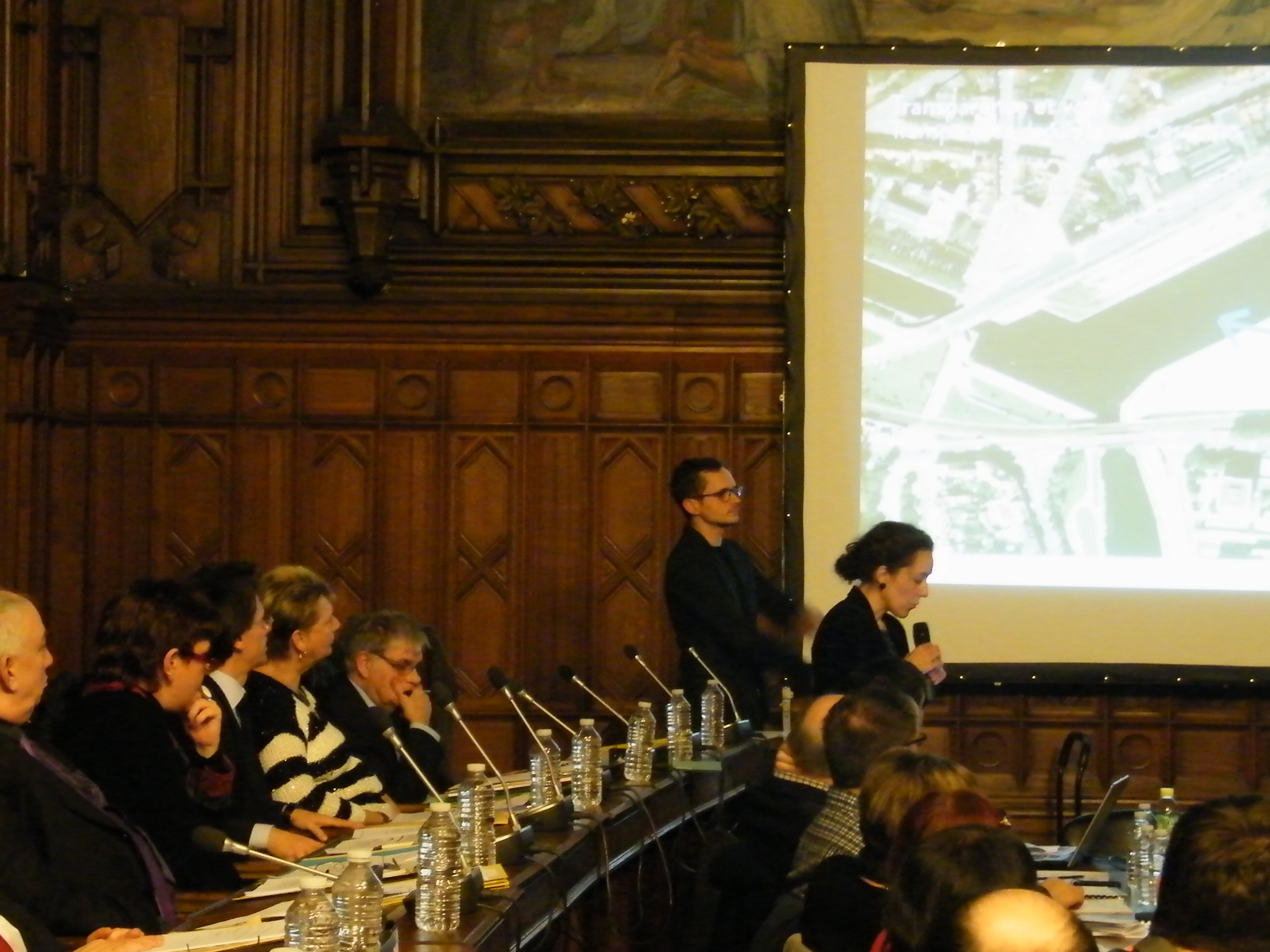 Une arène sportive en 