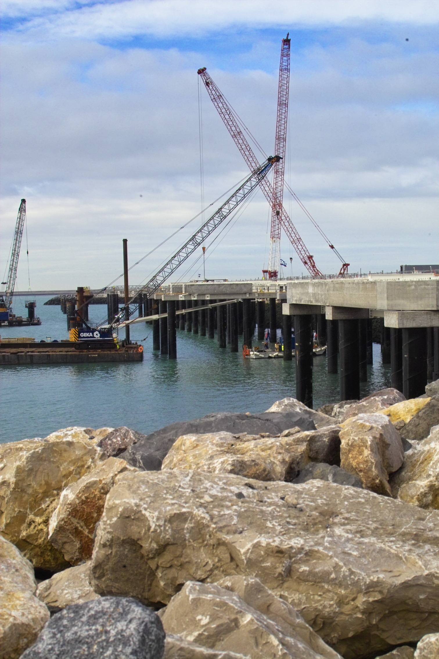 Première conférence de presse pour le terminal méthanier