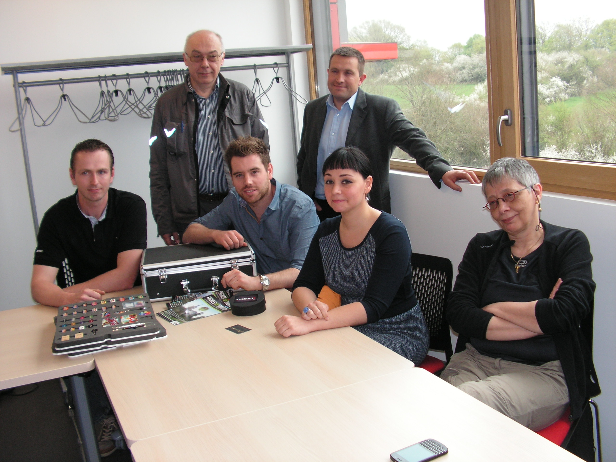 Sept entreprises et créateurs accueillis