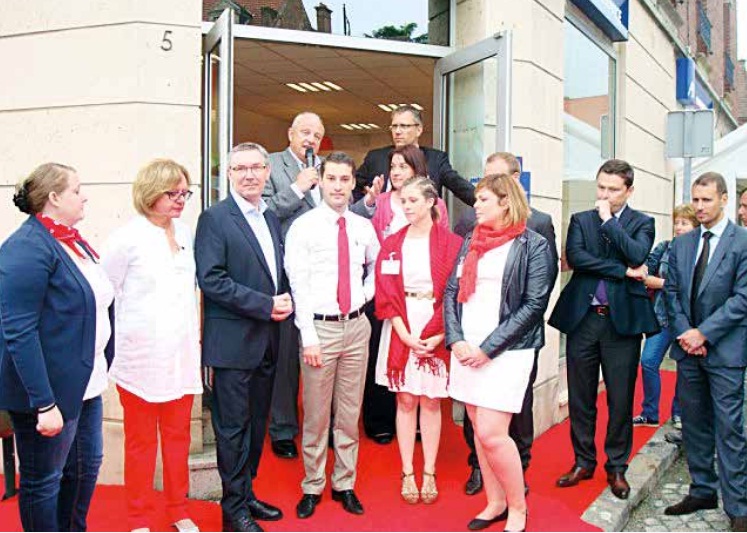 AXA inaugure une nouvelle agence bancaire à Noyon