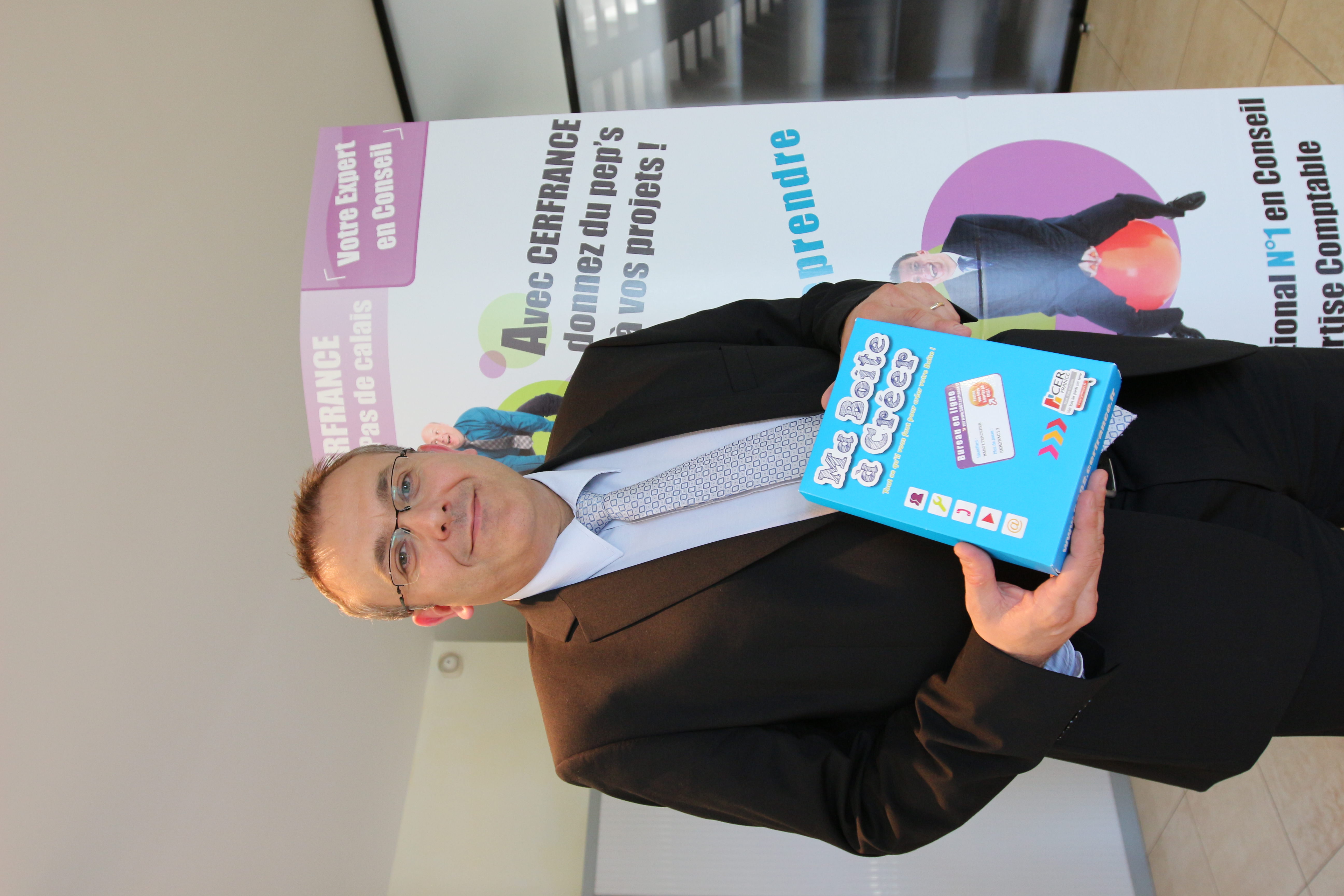 CERFRANCE partenaire actif du salon Créer