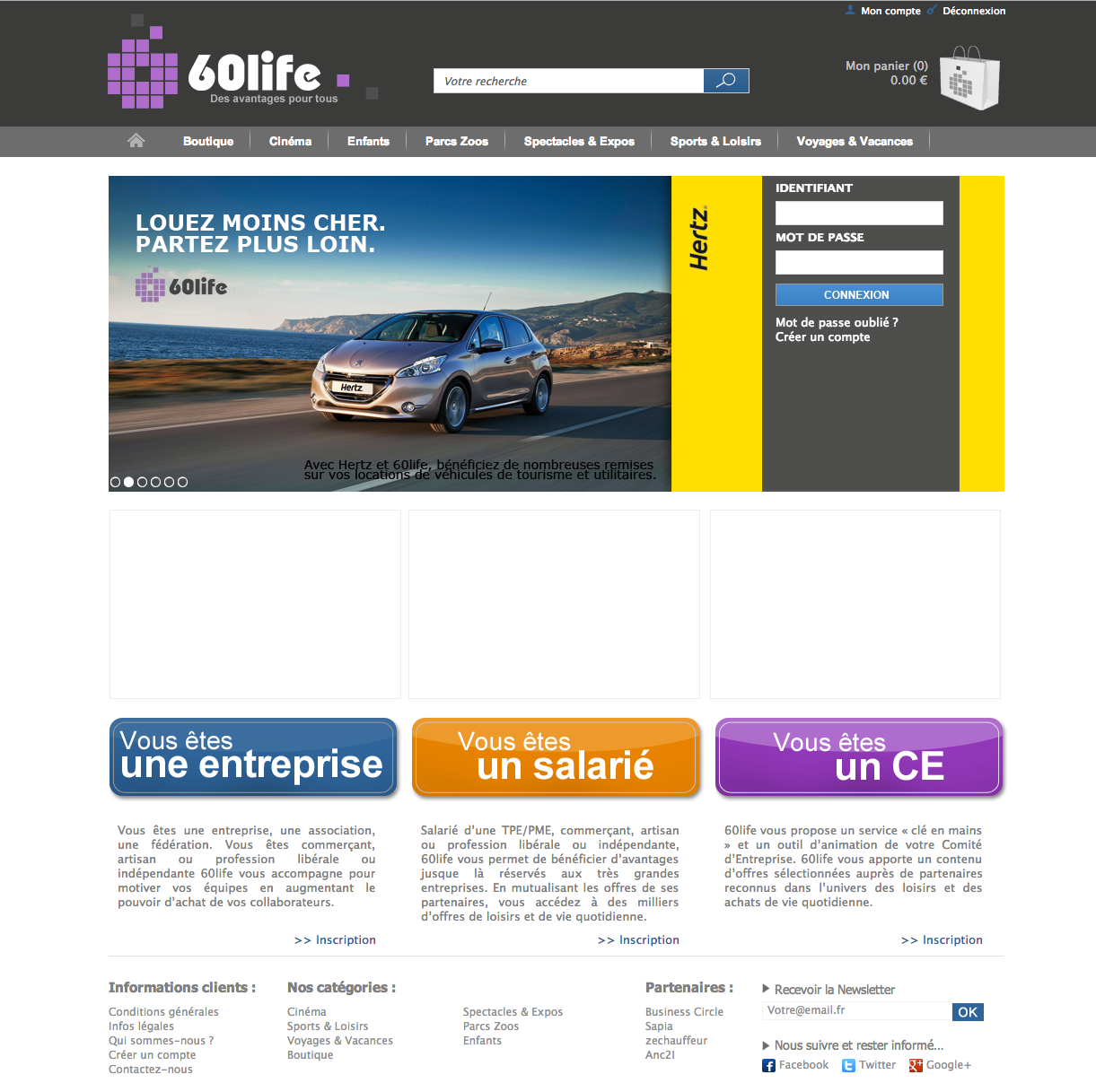 Avec 60life, le comité d’entreprise devient très facile