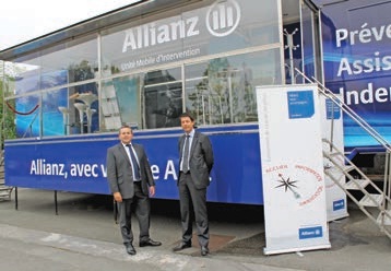 Allianz : un camion pour se rapprocher des clients