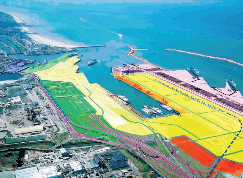 «Pollutions» environnantes sur Calais Port 2015...