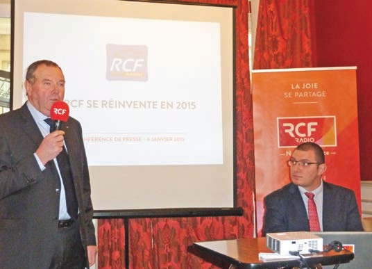 Nouveau look pour la radio RCF Nord de France.