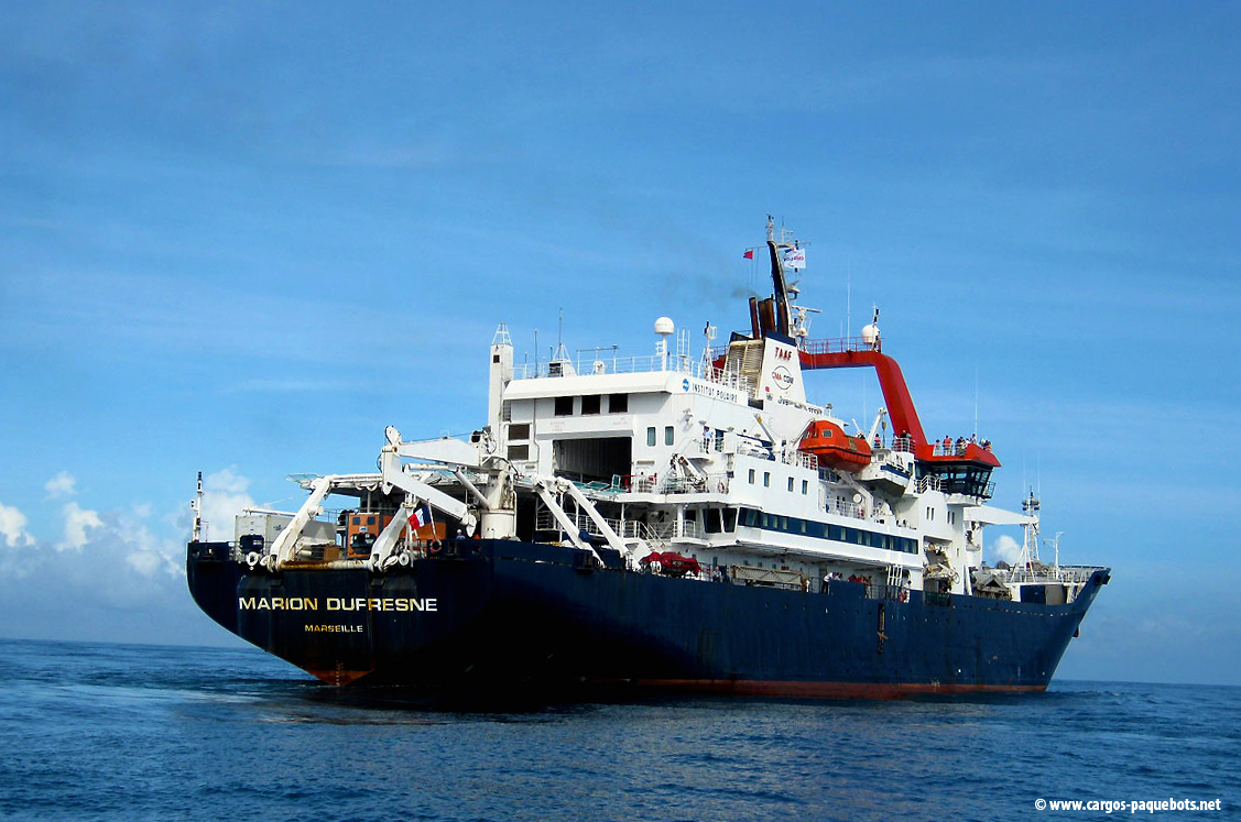 Dunkerque-Port accueille le Marion Dufresne II 