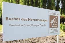 Du miel pour la Caisse d’Épargne Picardie