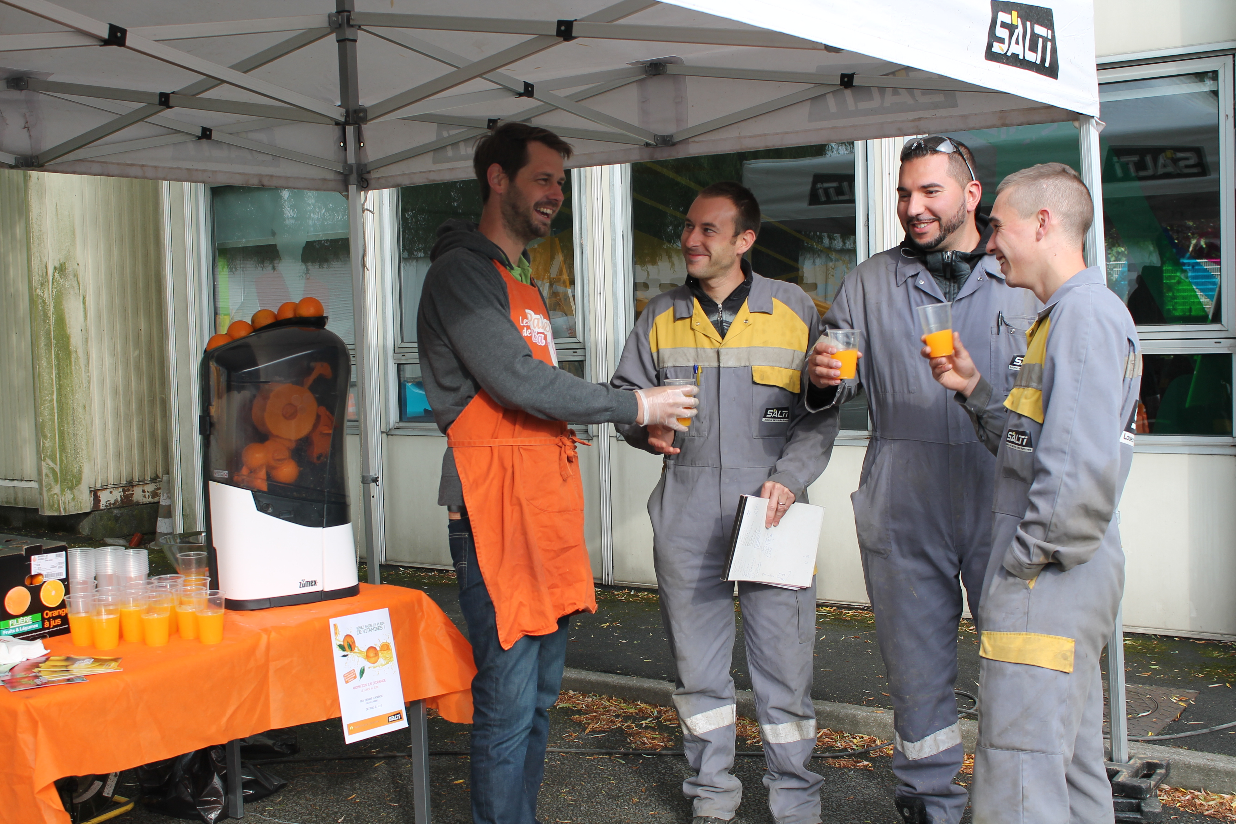 Le plein de vitamines en entreprise