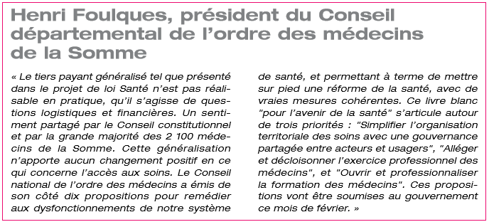 Le tiers payant  généralisé fait débat  