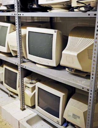 Le recyclage des déchets d'appareils électriques usagés progresse fortement