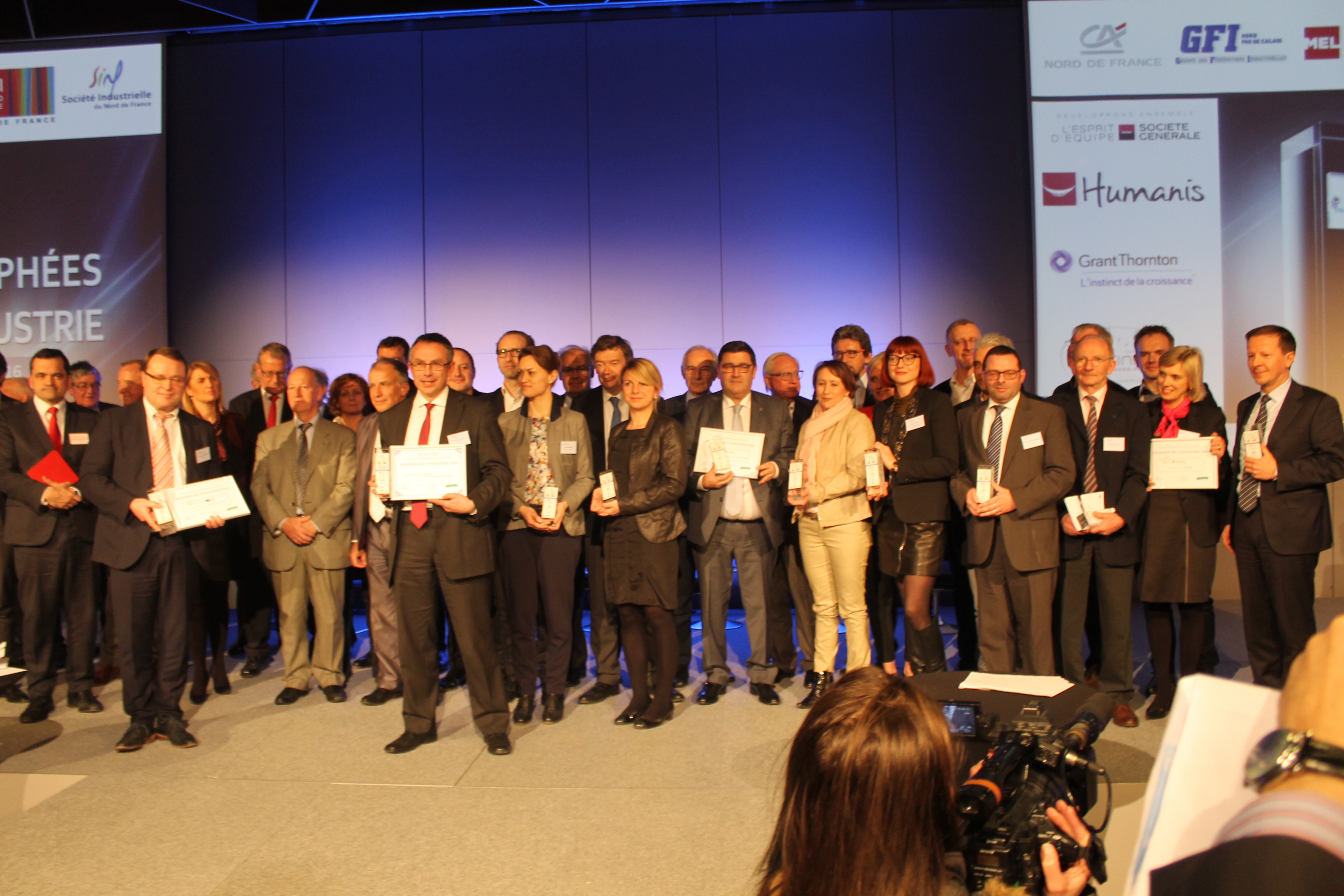 Le Grand Prix 2016 à la société dunkerquoise Minafin 