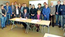 Convention de partenariat  École de la 2e chance de l’Artois  et le Comité local des banques  